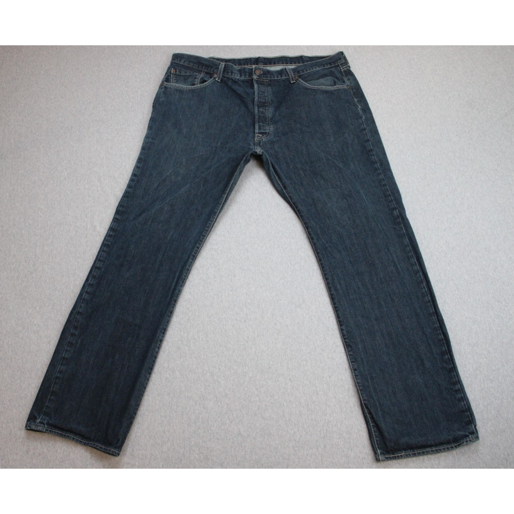 Levi's 501 Jeans Men's 40‎ x 32 Blue 100% Cotton Straight Leg Button-Fly